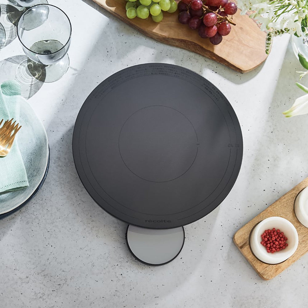 recolte(レコルト) 卓上IHクッキンググリドル グレー ギフトカード