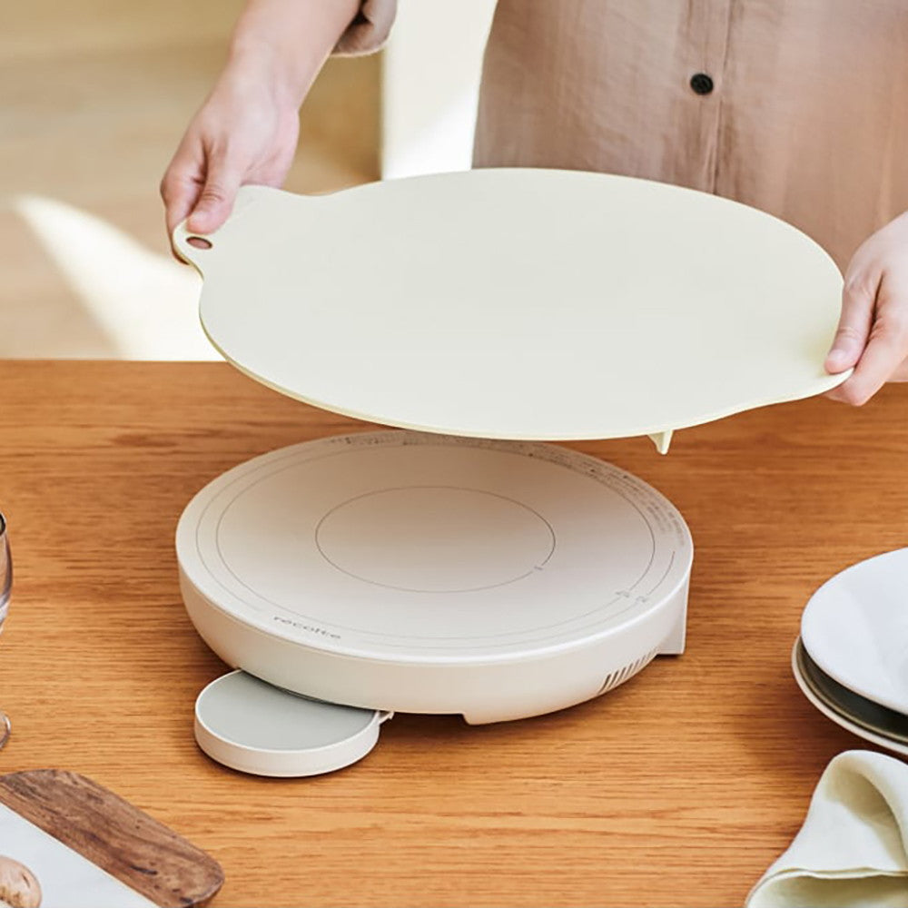 recolte(レコルト) 卓上IHクッキンググリドル グレー ギフトカード