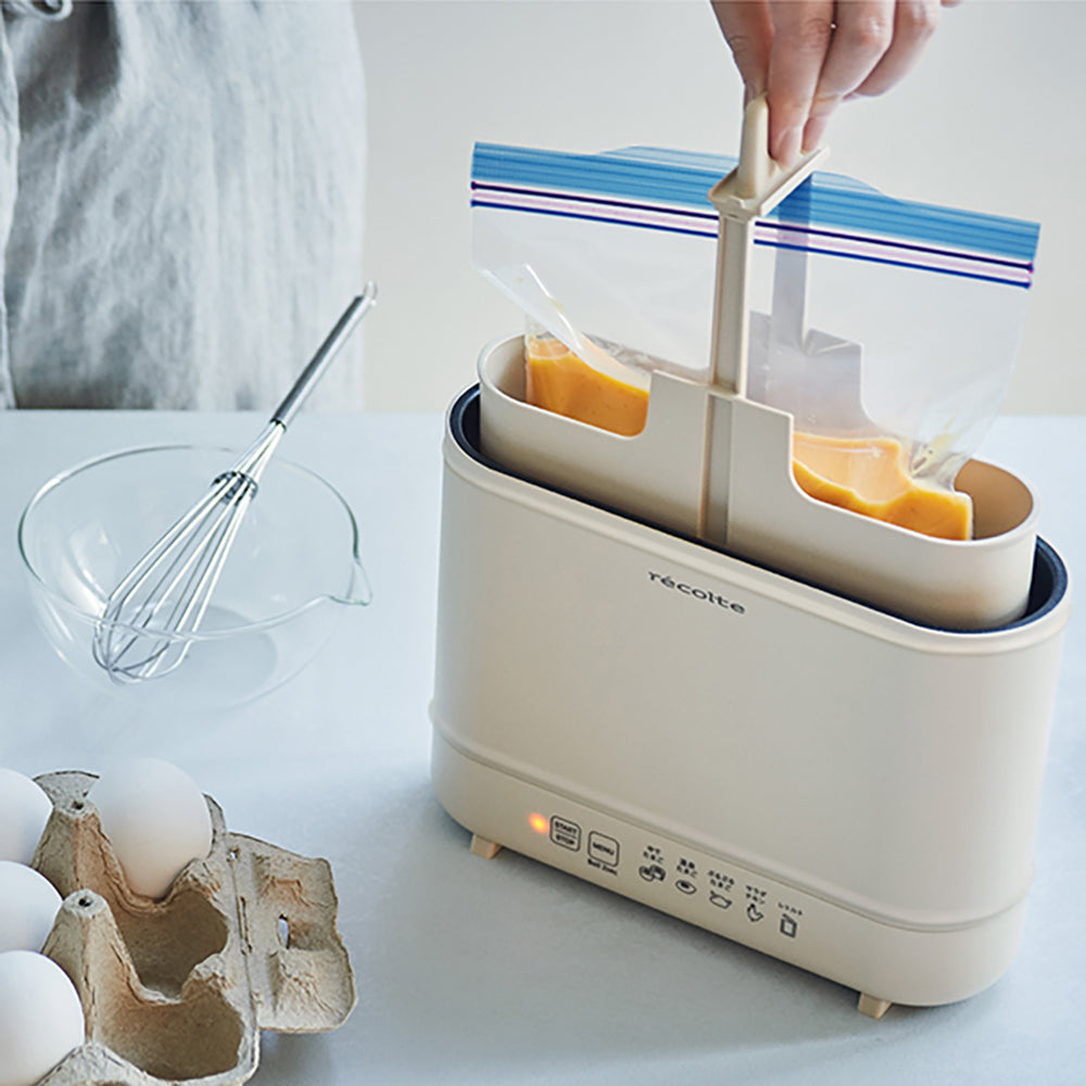 ギフトカード】recolte(レコルト)エッグ&ボイルクッカー クリーム