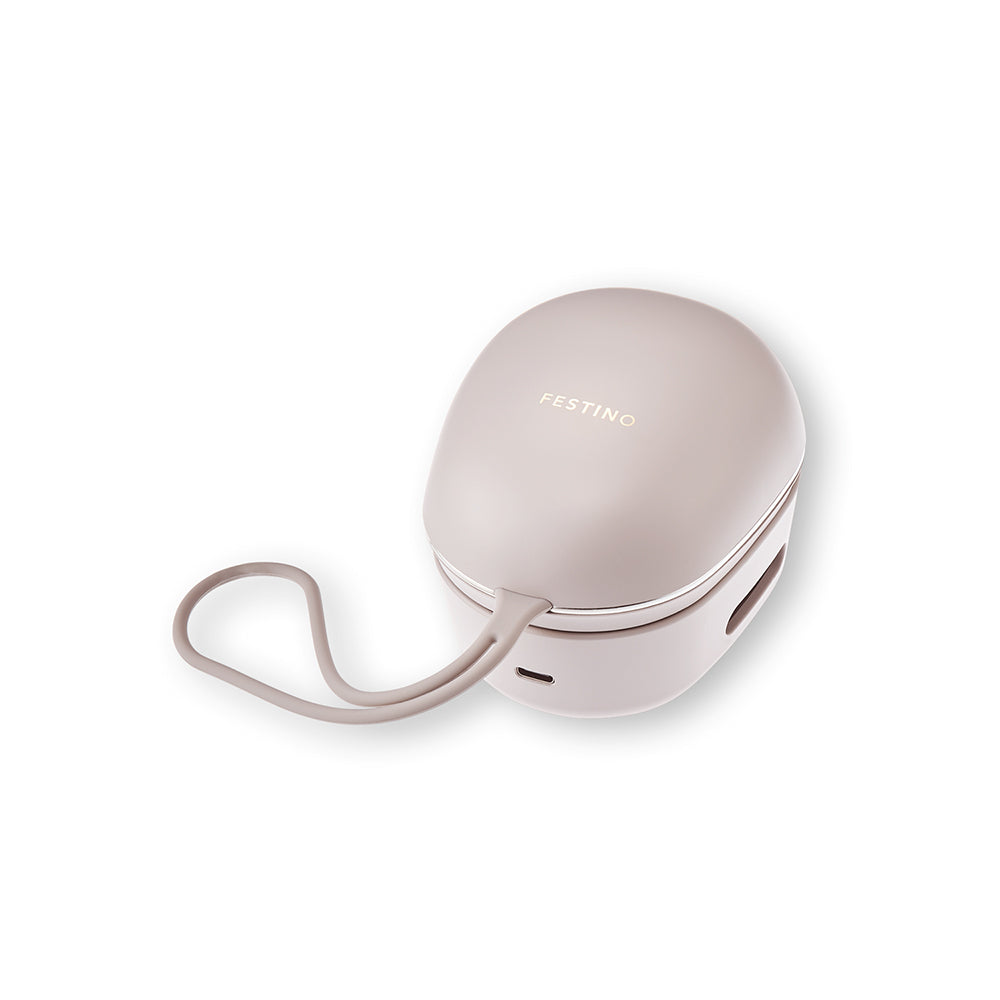 FESTINO(フェスティノ) 充電式 EMSヘッドスパ ミニ サンドベージュ　eギフト