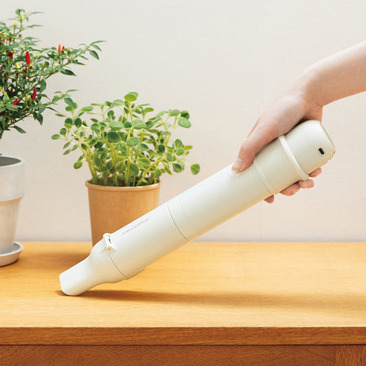 recolte(レコルト)コードレス 3wayクリーナー ナチュラルホワイト　eギフト