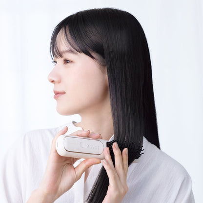 FESTINO（フェスティノ）充電式スタイリング ヒーターブラシ ホワイト ギフトカード