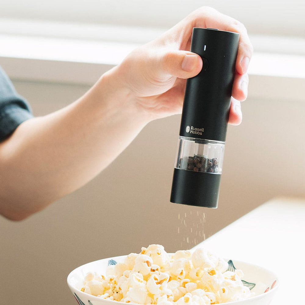 Russell Hobbs（ラッセルホブス）充電式ミル ソルト&ペッパー ミニ ブラック（１本）　eギフト