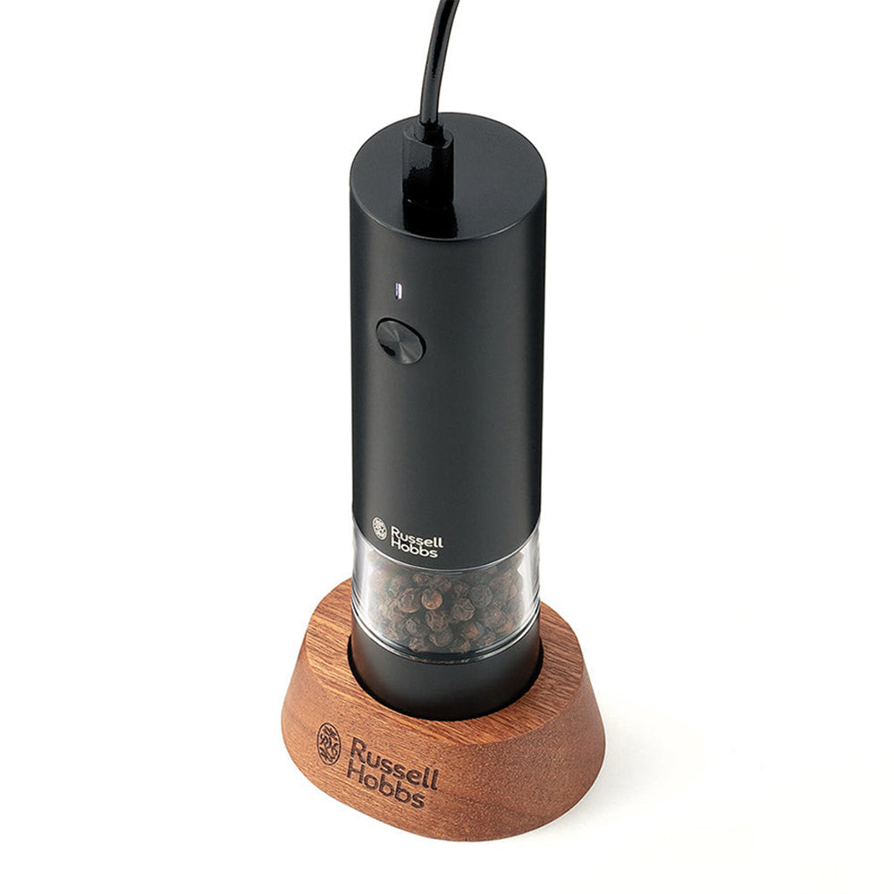 Russell Hobbs（ラッセルホブス）充電式ミル ソルト&ペッパー ミニ ブラック（１本）　eギフト