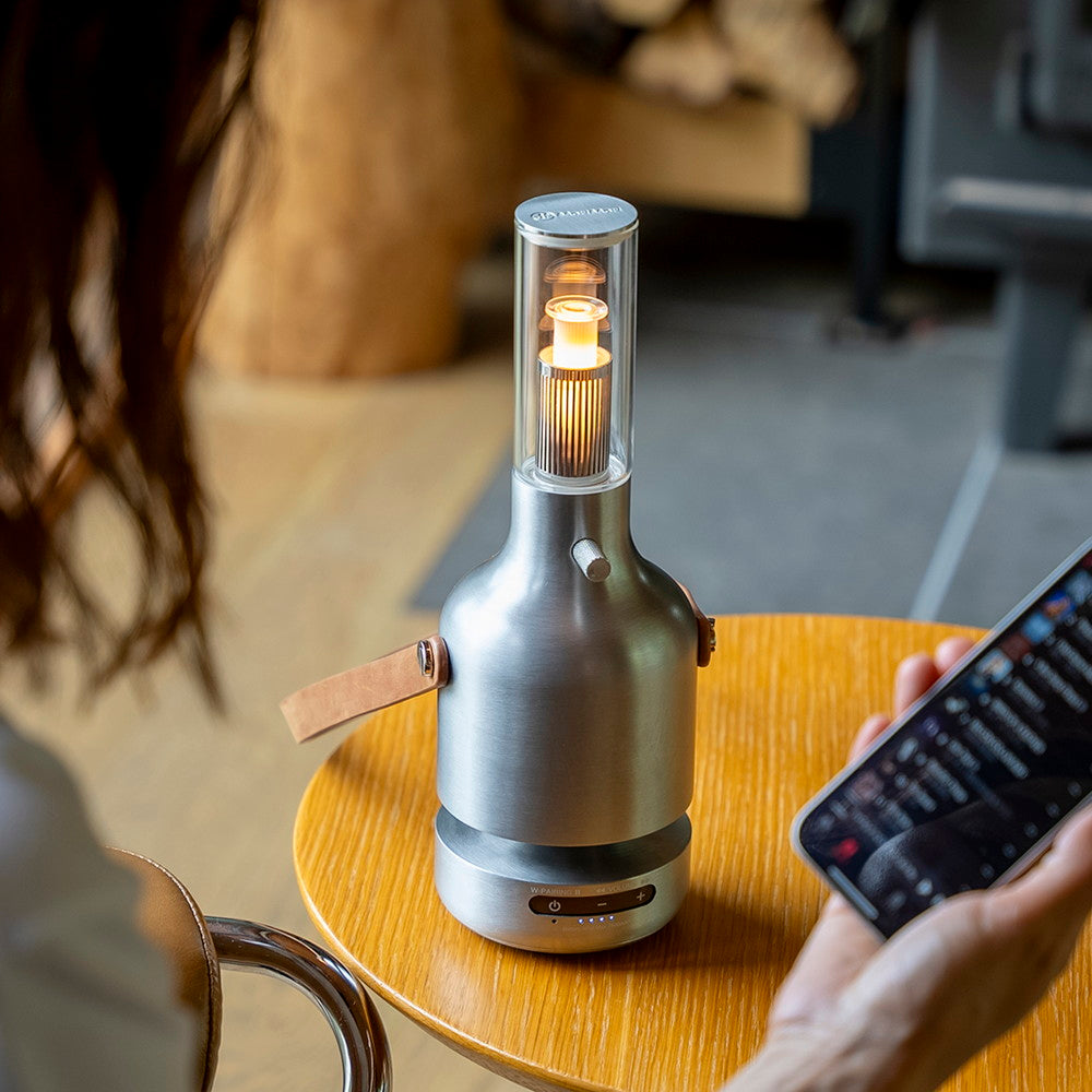 MoriMori LED ランタンスピーカー ウルティマ MoriMori / LED ランタンスピーカーウルティマ - 防水・調光・給電機能