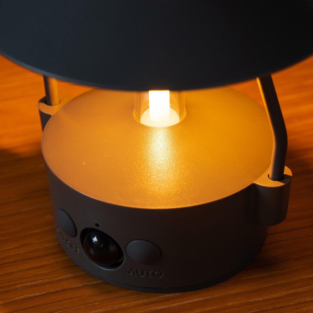 「MoriMori」　LEDランタン MINIMO グレー