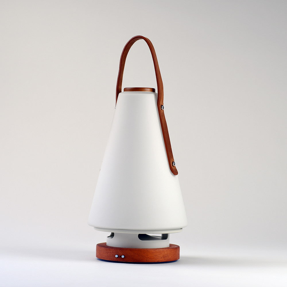 MoriMori」ROOMS レザーハンドル（LEDランタンスピーカー） ギフト