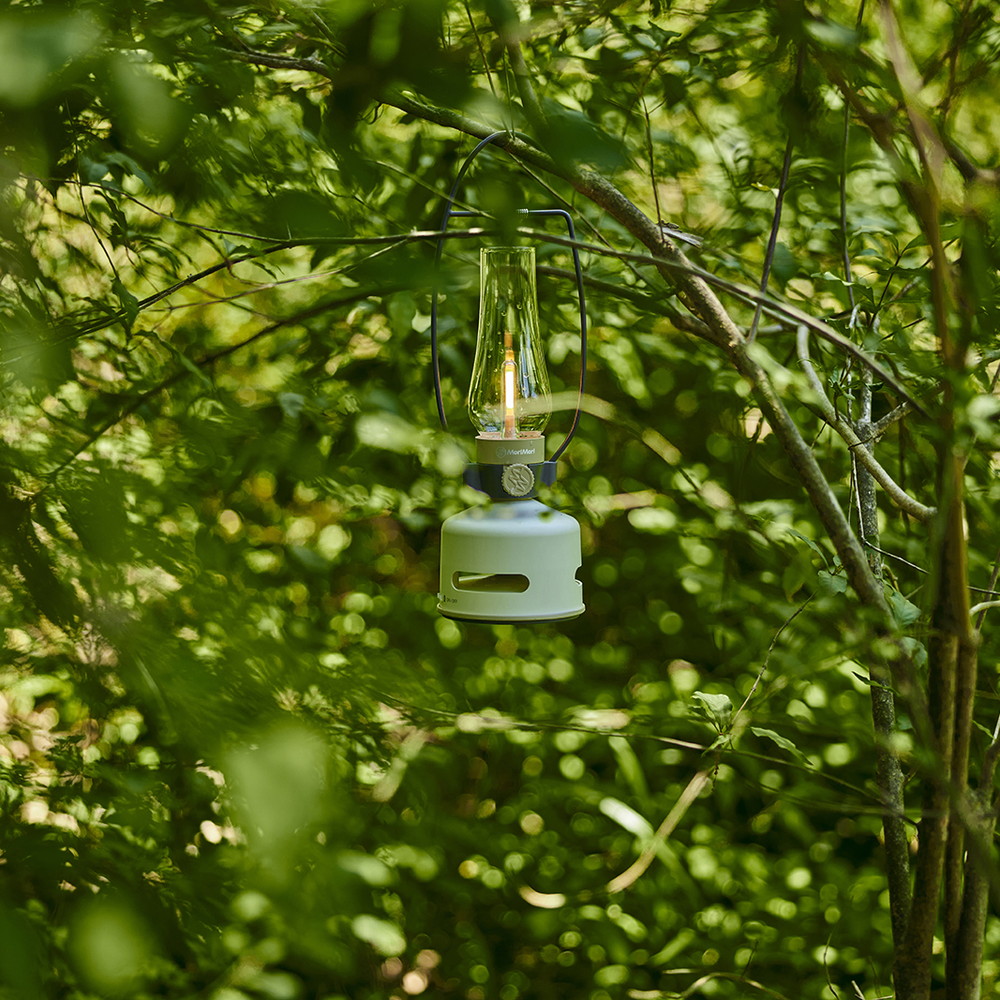 MoriMori」 S1 BEACH HOUSE ホワイト（LEDランタンスピーカー） ギフト