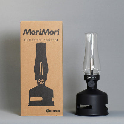 「MoriMori」 S1 PANTERA ブラック（LEDランタンスピーカー） ギフトカード