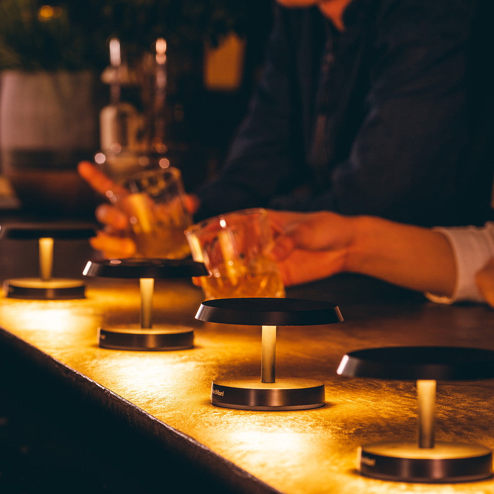「MoriMori」　LED T-Light LOUNGE S1 ブラック　eギフト
