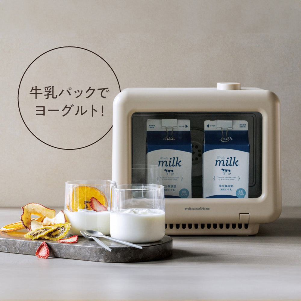 recolte（レコルト）ドライフード&ヨーグルトメーカー クリームホワイト　eギフト