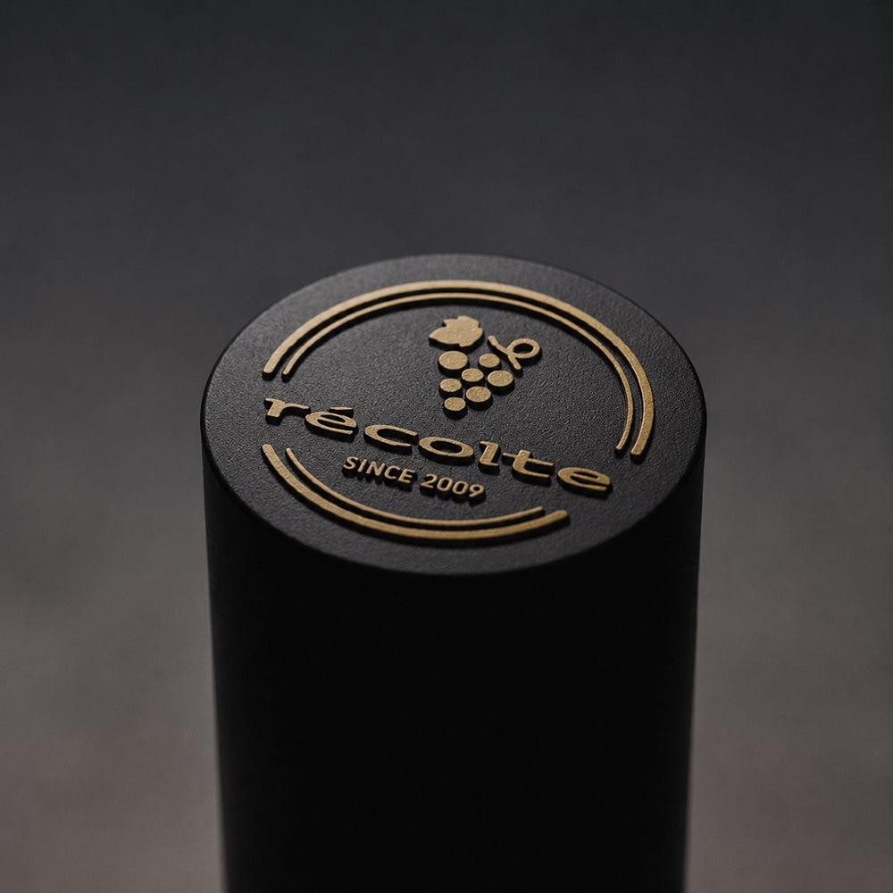 recolte（レコルト）充電式ワインオープナー ナチュラルブラック　eギフト