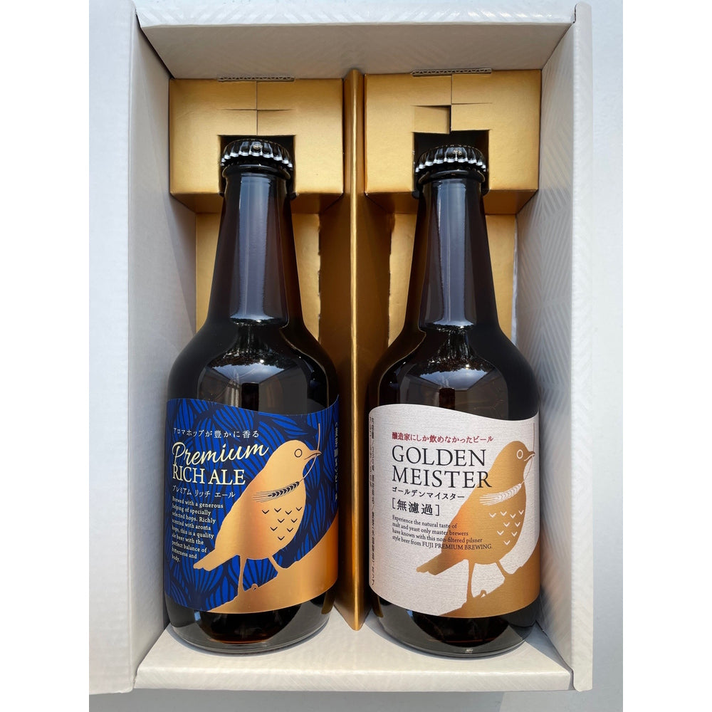 ギフトカード】FUJI PREMIUM BREWING ラガー・エール飲み比べセット(2