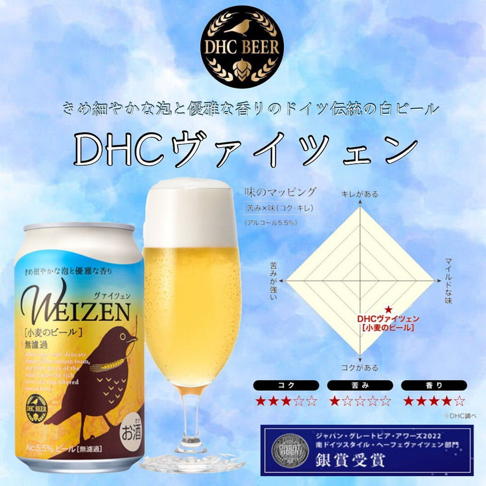 DHCビール バラエティセット(3缶・3瓶セット)