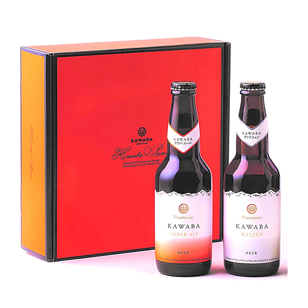 KAWABA(カワバ)川場ビール飲み比べ 2種2本(ヴァイツェン・エール各1本)　eギフト