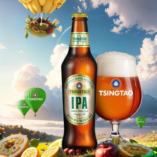 青島ビールＩＰＡ(中国)瓶330ml【24本(1ケース)】　eギフト