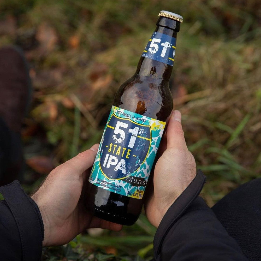 オハラズ51フィフティファーストステイト(アイルランド)IPA瓶330ml【24本(1ケース)】　eギフト
