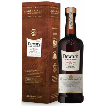 スコッチウイスキー Dewar's(デュワーズ)18年 750ml 1本　eギフト