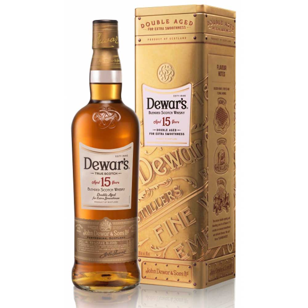eギフト】スコッチウイスキー Dewar's(デュワーズ)15年 750ml 1本