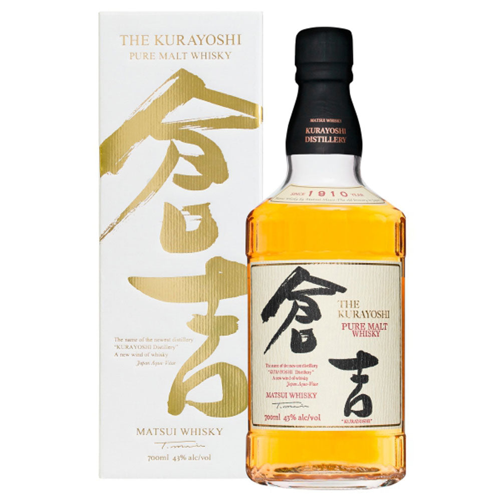 明治43年創業 倉吉蒸留所 ピュアモルトウイスキー 倉吉 700ml　eギフト