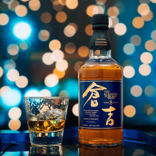 明治43年創業 倉吉蒸留所 ピュアモルトウイスキー 倉吉 長期熟成８年 700ml 2本　eギフト