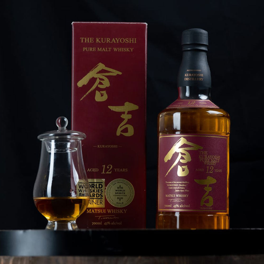 明治43年創業 倉吉蒸留所 ピュアモルトウイスキー 倉吉 長期熟成12年 700ml　eギフト