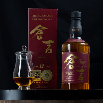 明治43年創業 倉吉蒸留所 ピュアモルトウイスキー 倉吉 長期熟成12年 700ml　eギフト