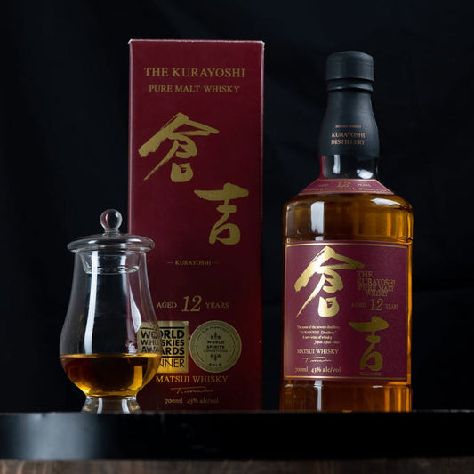 明治43年創業 倉吉蒸留所 ピュアモルトウイスキー 倉吉 長期熟成12年 700ml　eギフト