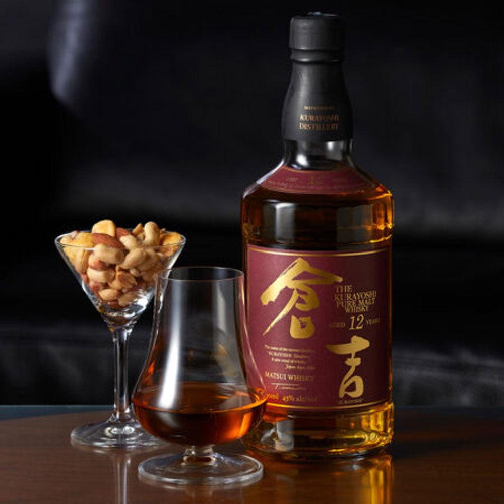 明治43年創業 倉吉蒸留所 ピュアモルトウイスキー 倉吉 長期熟成12年 700ml 2本　eギフト