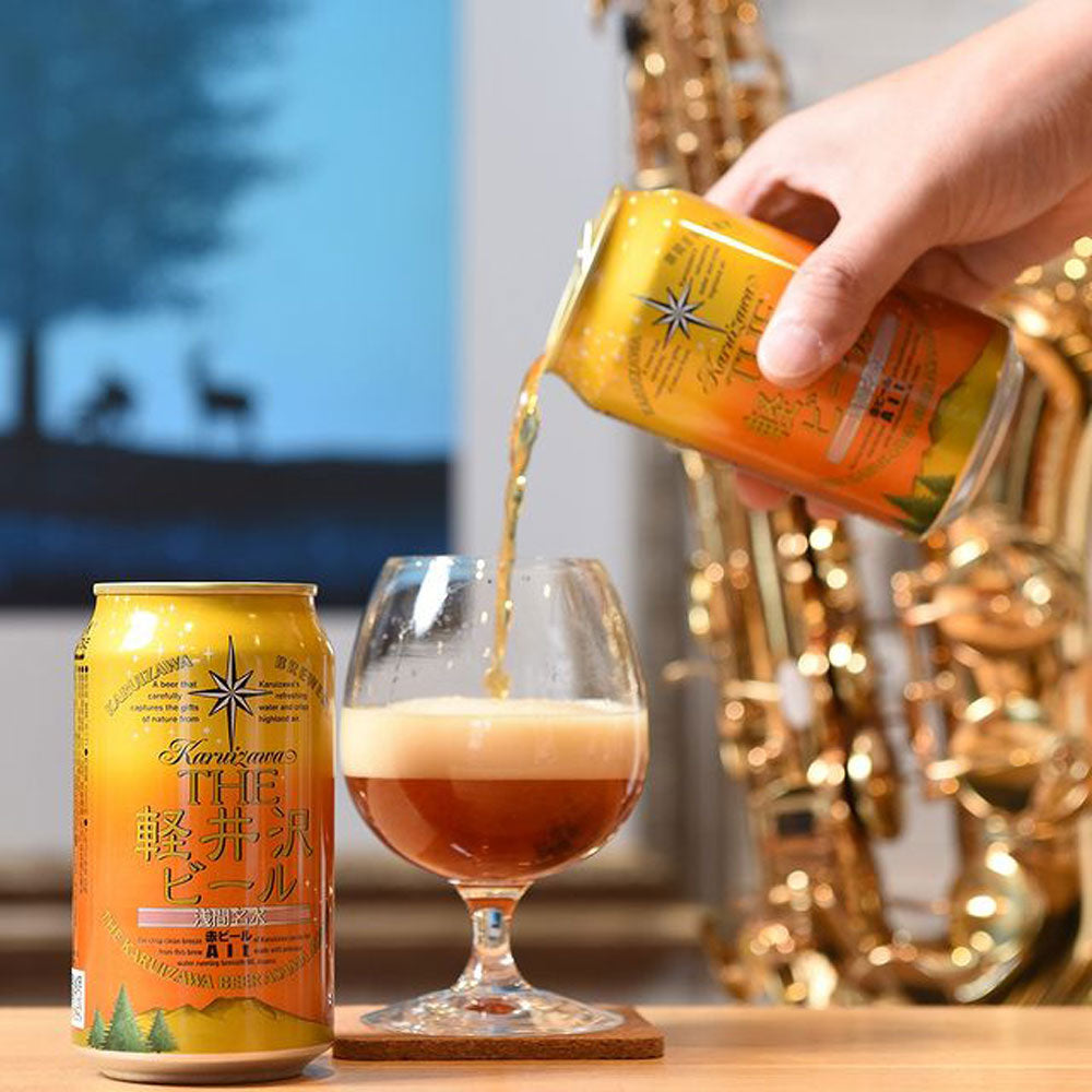 THE軽井沢ビール 赤ビール(アルト)350ml缶(24本)　eギフト