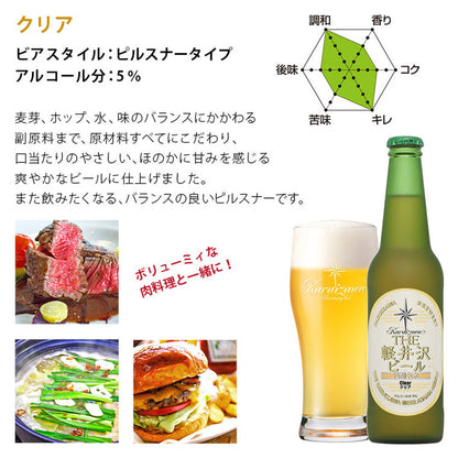 THE軽井沢ビール クリア 330ml瓶(12本) ギフトカード