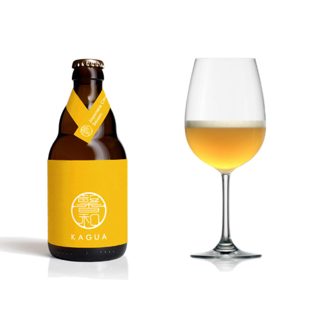 山梨発クラフトビール 馨和KAGUA(カグア)2種飲み比べ 4本(Rouge・Saison)　eギフト