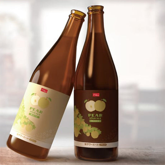 クラフトビール 梨サワーエール 2種飲み比べ(SDGs・酸化防止剤無添加)　eギフト