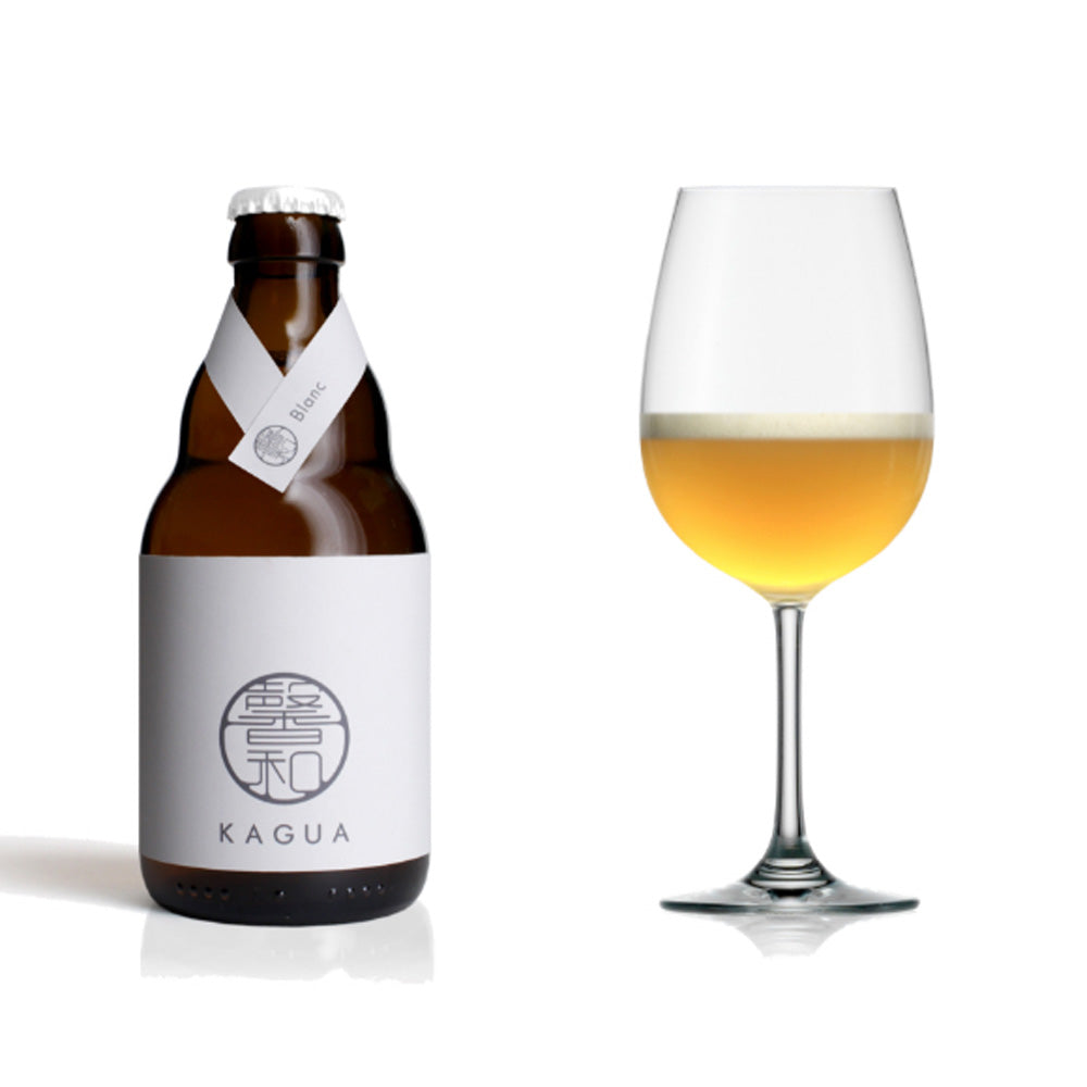 山梨発クラフトビール 馨和KAGUA(カグア)Blanc 12本　eギフト