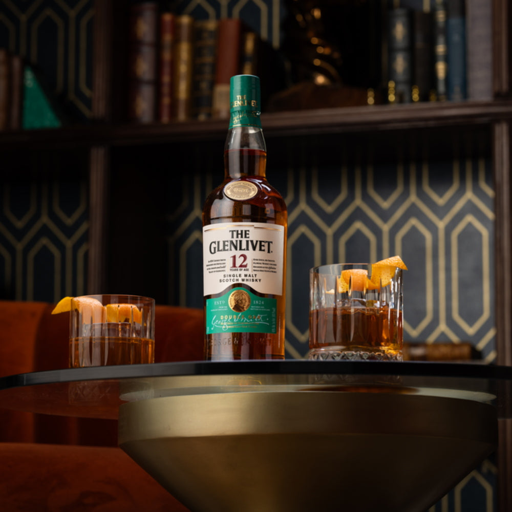 1824年創業スコッチ・ウイスキー ザ・グレンリベット  12年 箱入 700ml　eギフト