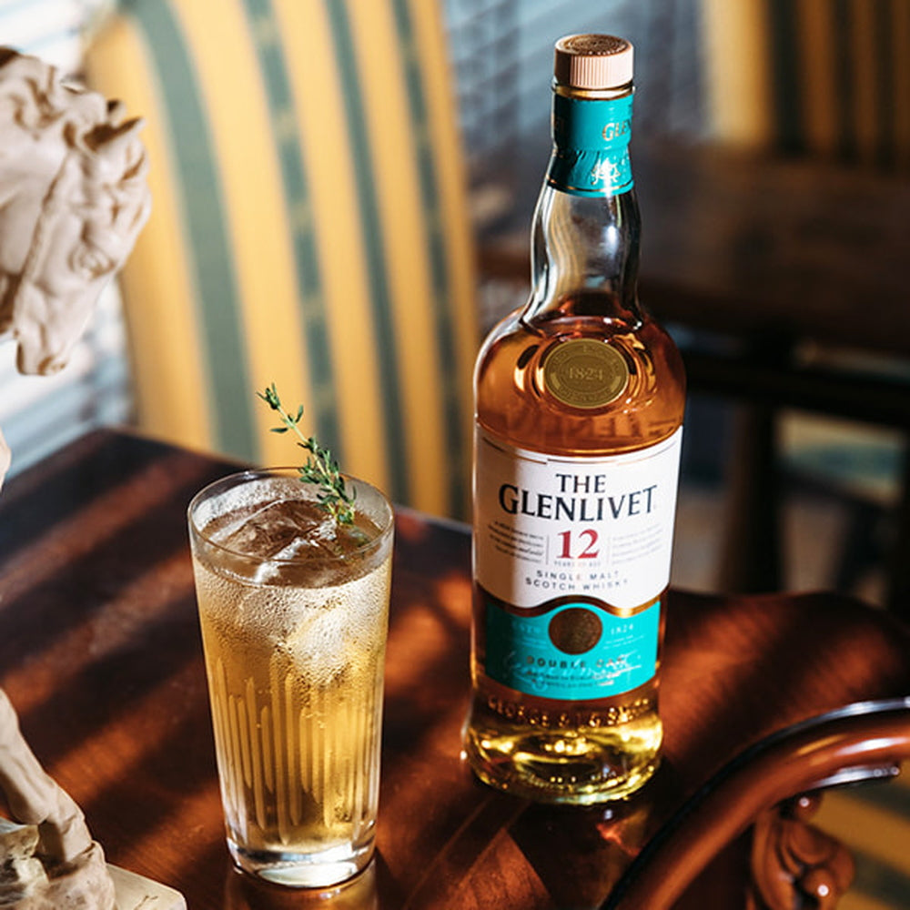 1824年創業スコッチ・ウイスキー ザ・グレンリベット  12年 箱入 700ml　eギフト