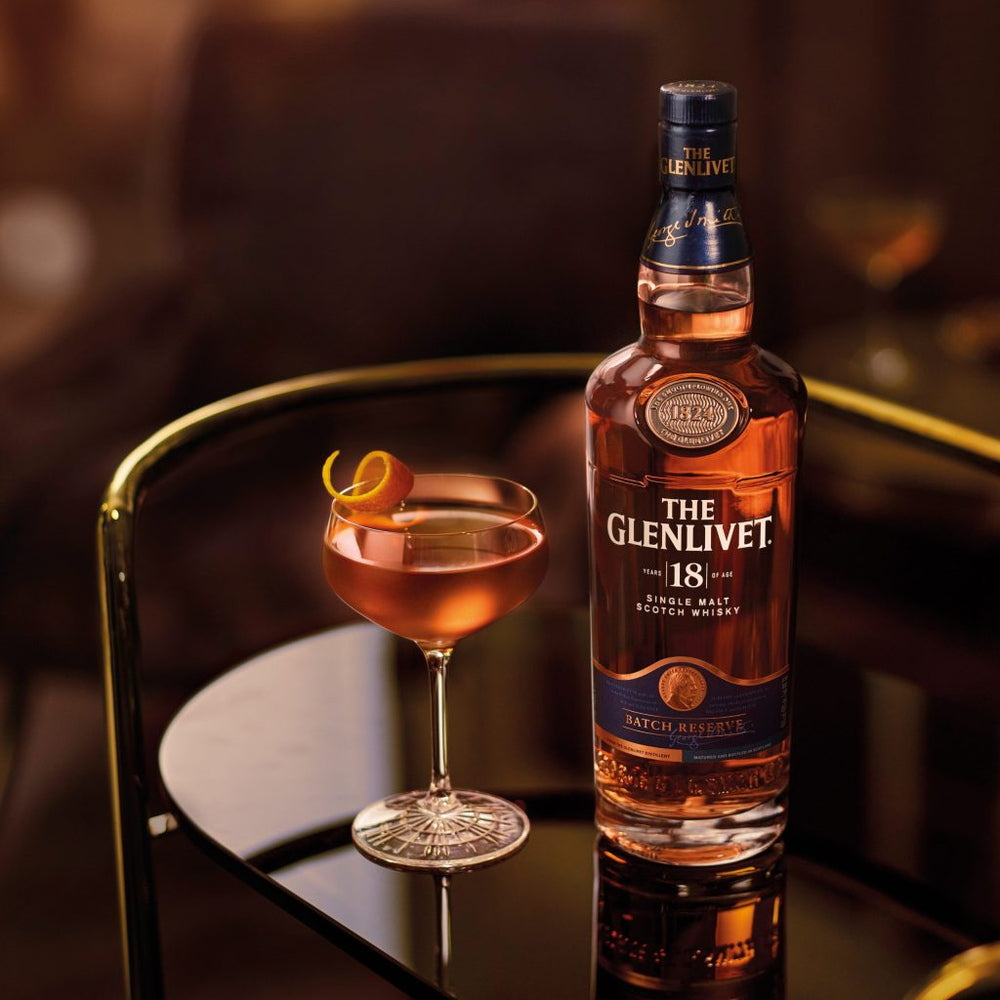 1824年創業スコッチ・ウイスキー ザ・グレンリベット  18年 箱入 700ml　eギフト