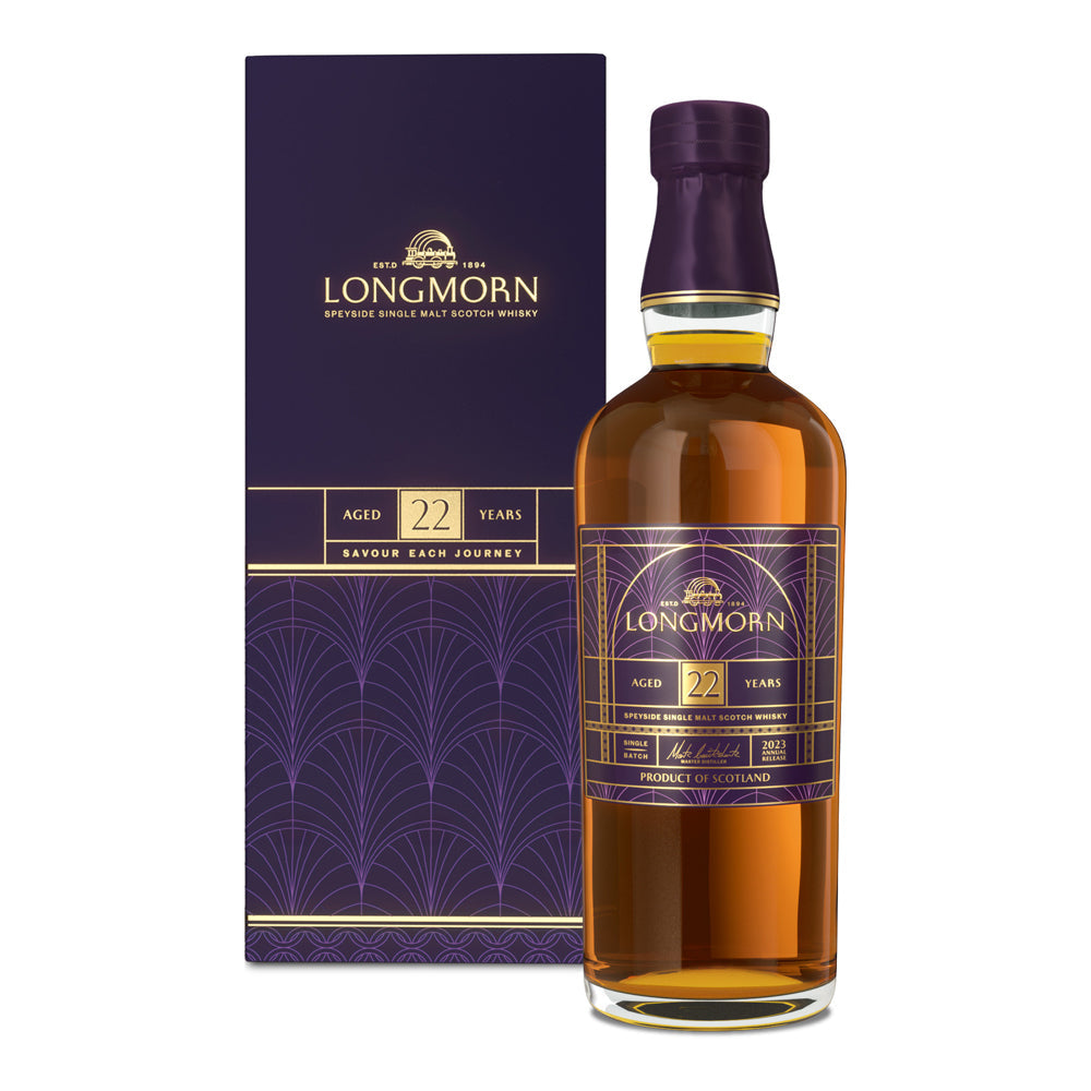 1893年創業シングルモルト・ウイスキー ロングモーン22年 箱入 700ml　eギフト