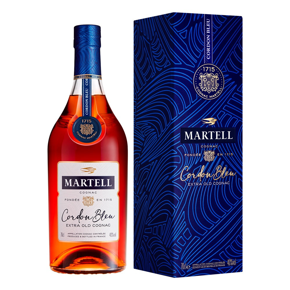 1715年創業コニャック マーテル コルドンブルー 箱入 700ml　eギフト