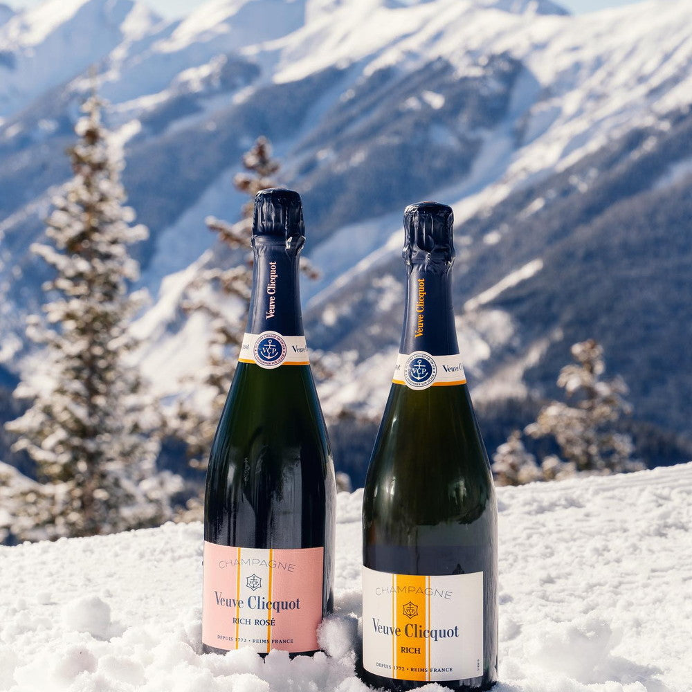 ギフトカード】ヴーヴ クリコ リッチオンアイス ロゼ 750ml 2本 ギフト
