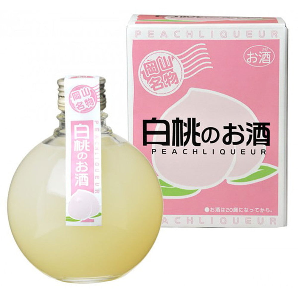 岡山で生まれたフルーツの2種お酒セット(白桃・マスカット)　eギフト