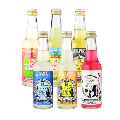 匠バーテンダー 6種飲み比べ 6本セット ギフトカード