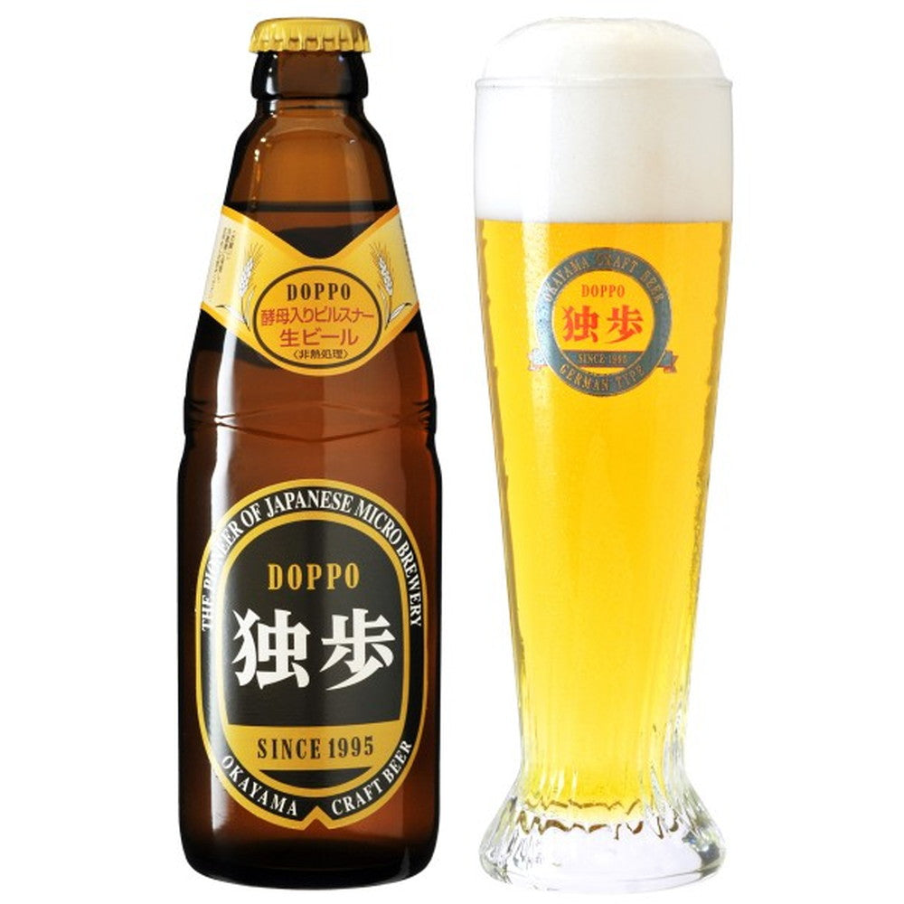 独歩ビール4種類8本＆独歩専用ミックスナッツ1袋セット