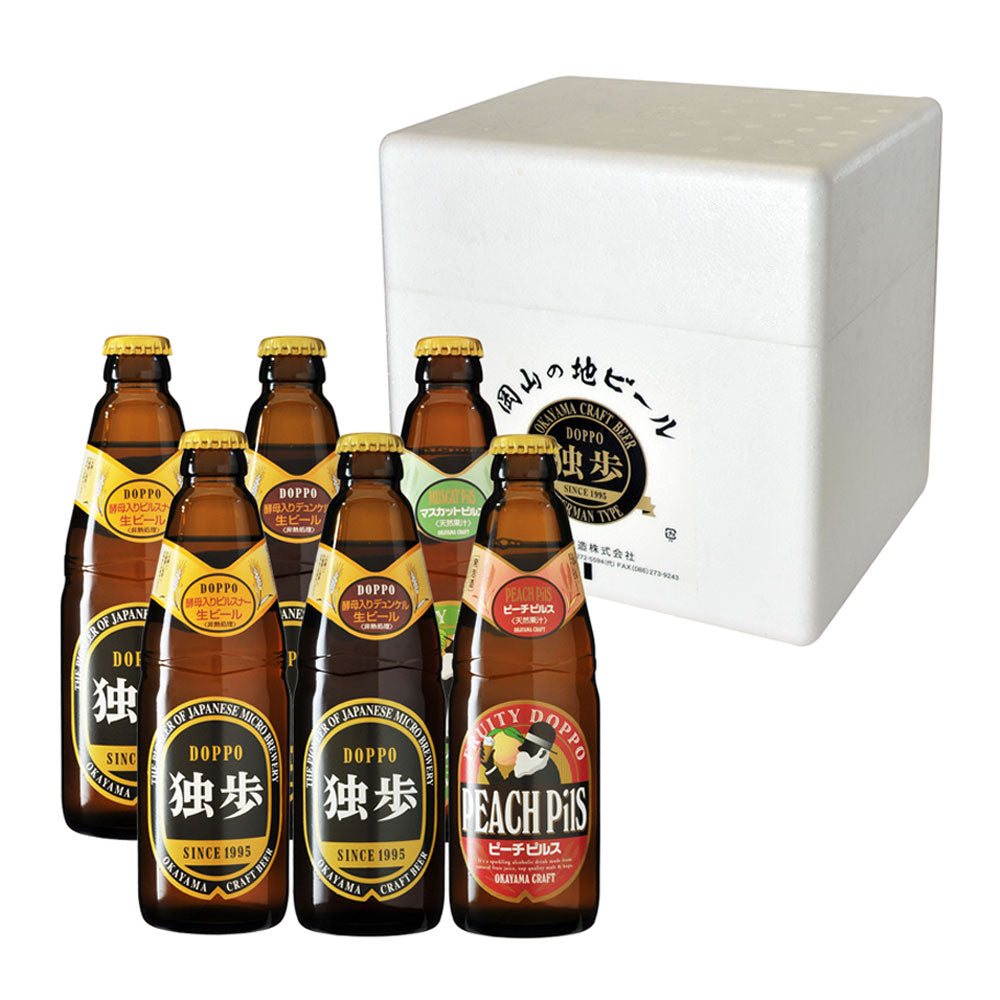 独歩ビル・フルーツ発泡酒 6本セット　eギフト