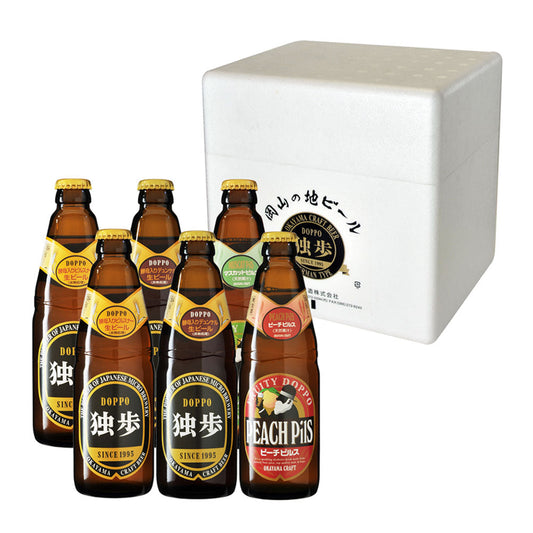 独歩ビル・フルーツ発泡酒 6本セット　eギフト