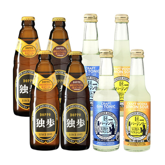 独歩ビール＆クラフトサワーセット8本セット　eギフト