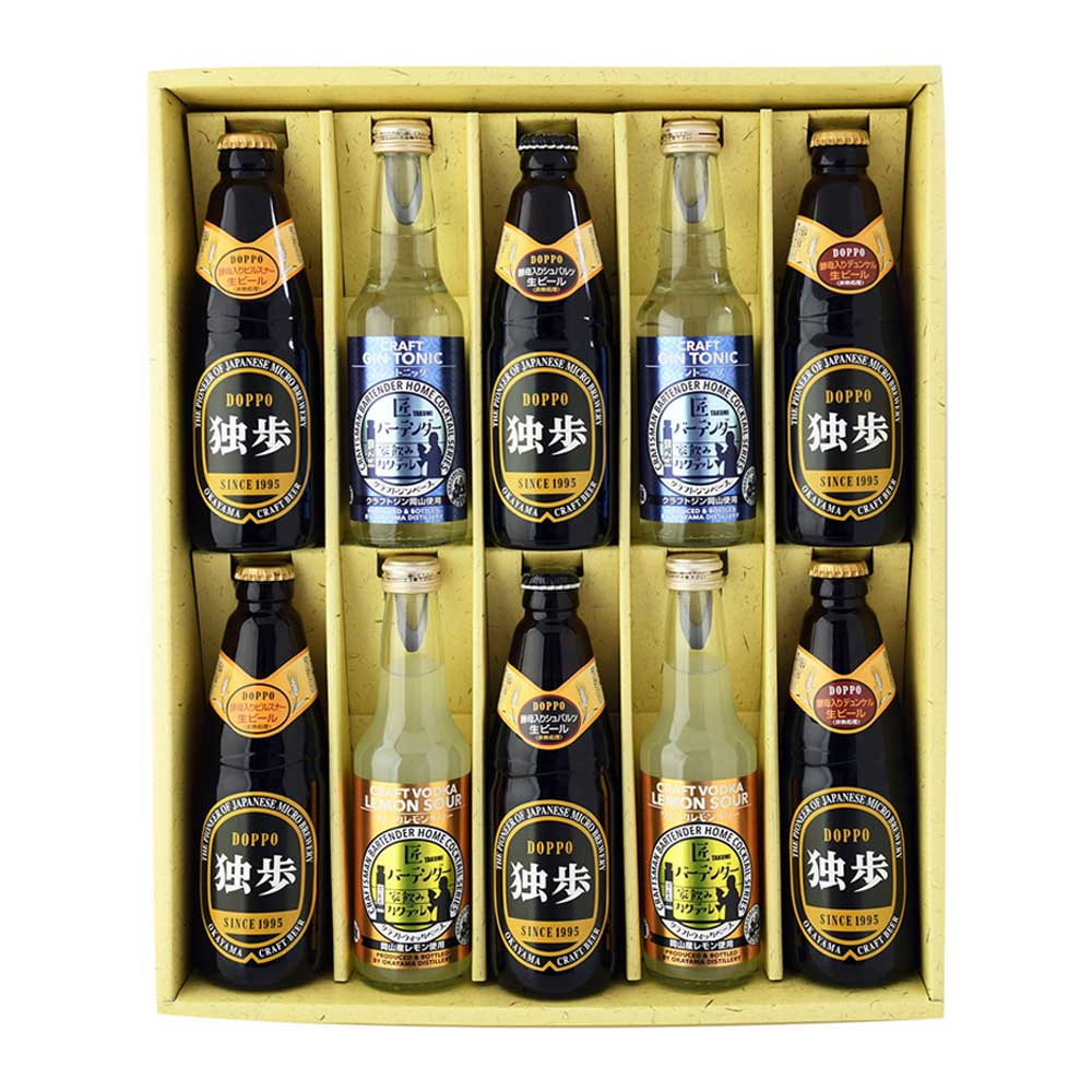 独歩ビール＆クラフトサワーセット10本　eギフト