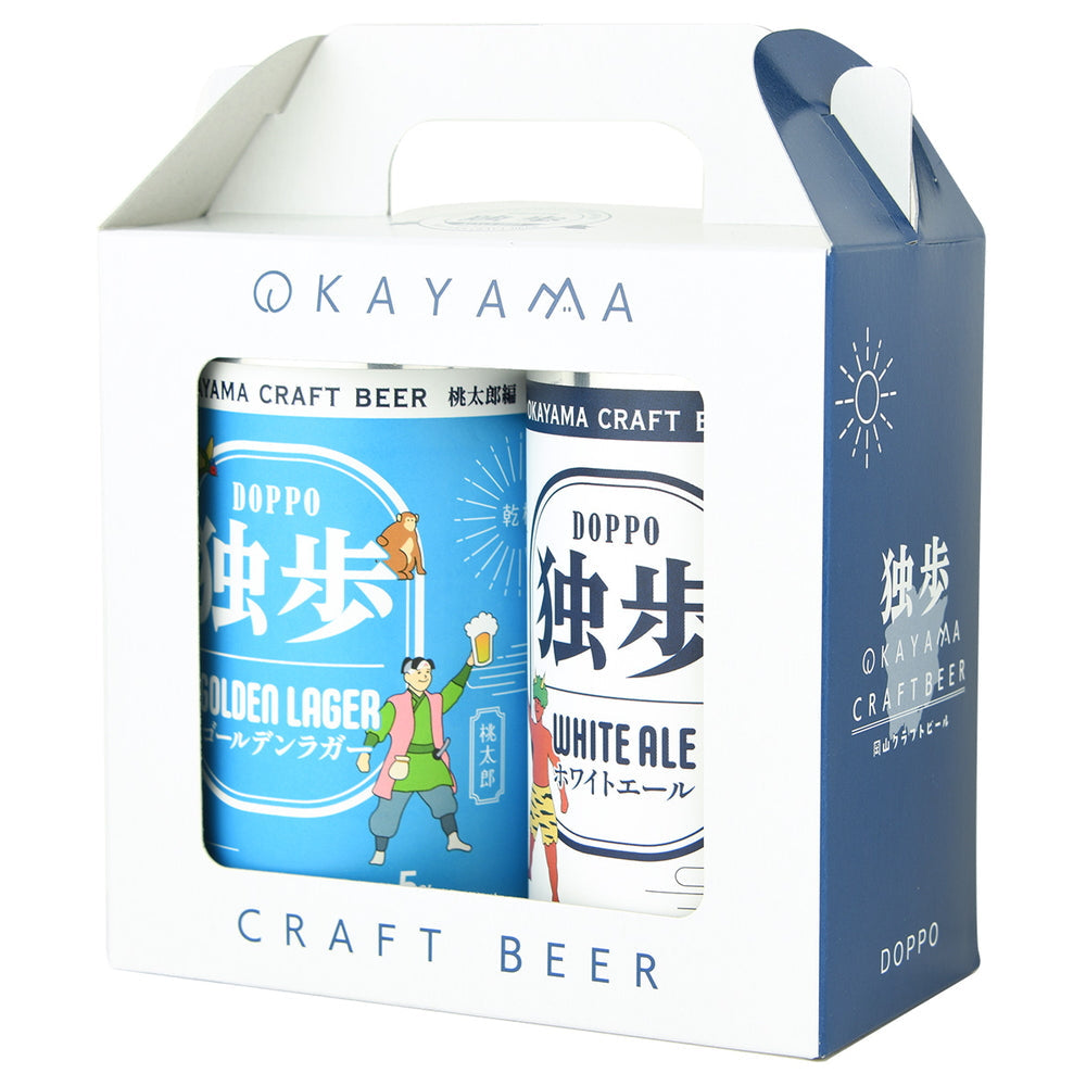 eギフト】岡山クラフトビール 独歩 2種飲み比べ2缶セット – AOYAMA