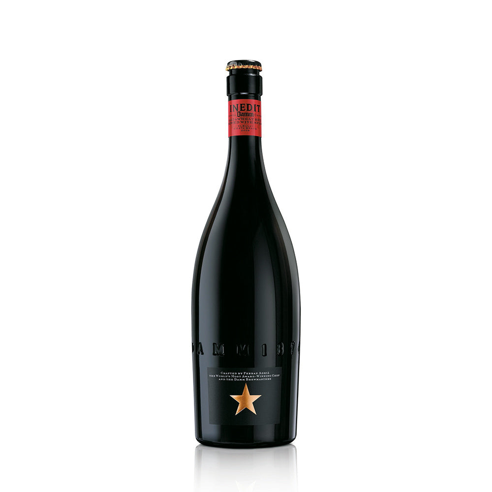 バルセロナNo1ブルワリーDAM社の「イネディット」プレミアムビール 2本