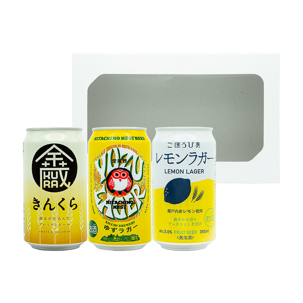 推し色クラフトビール 3種飲み比べ イエロー 3本　eギフト